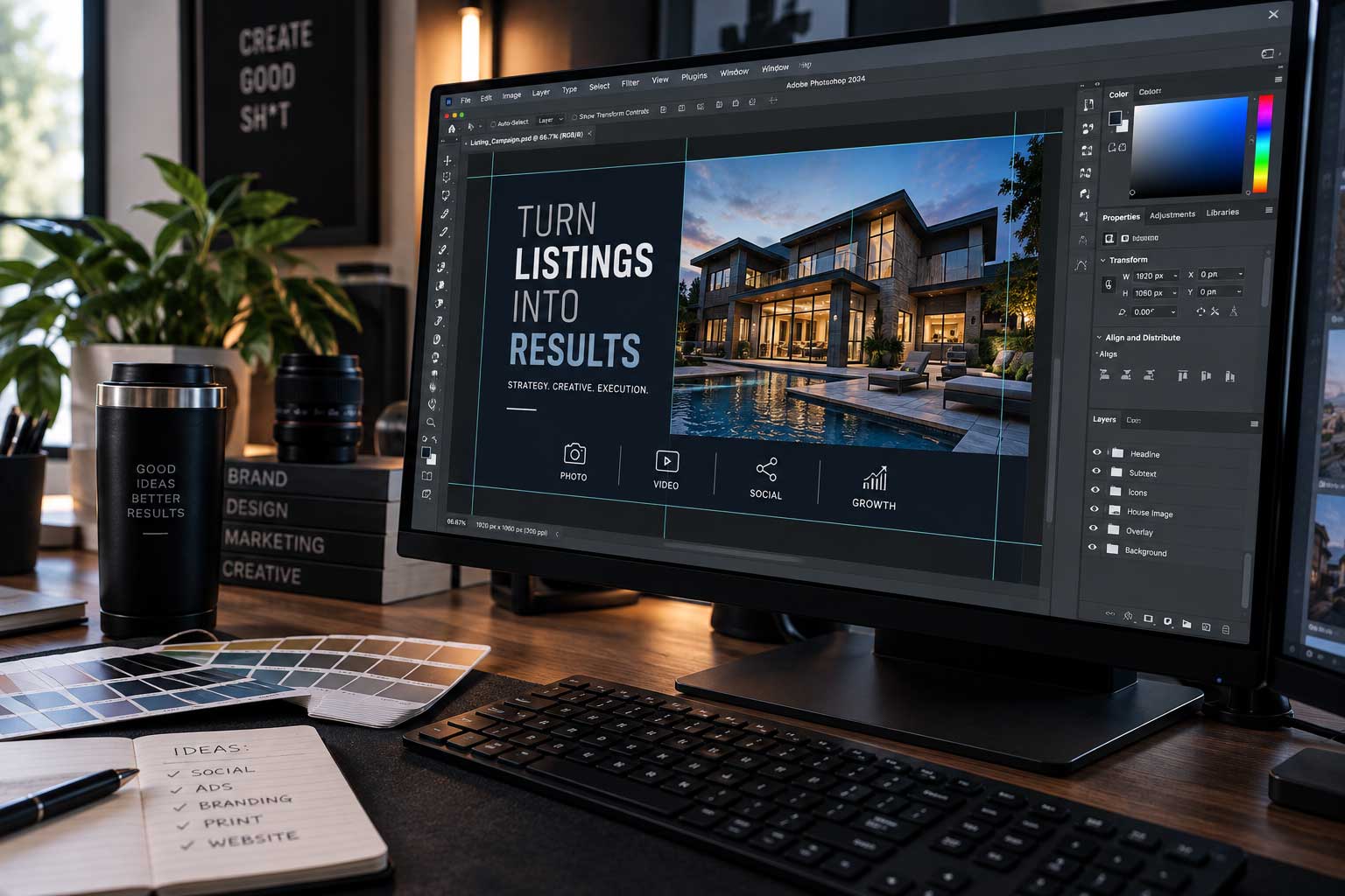 Graphic Design services from Workhorse Marketing